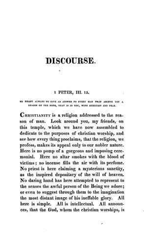 An apology for rational and evangelical Christianity