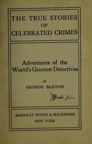 Adventures of the world's greatest detectives