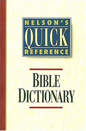 Bible dictionary