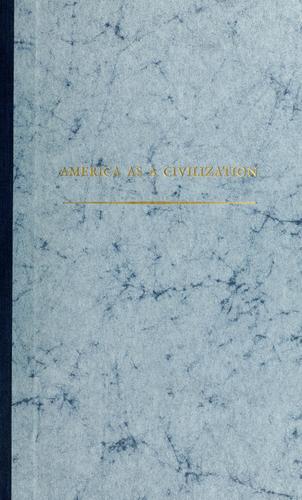 America as a civilization