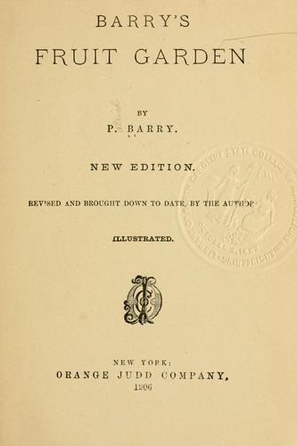 Barry's Fruit garden.