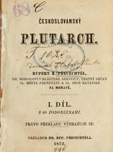 ÞCeskoslovenský Plutarch
