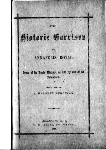 The historic garrison at Annapolis Royal