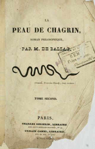 La peau de chagrin