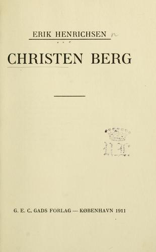 Christen Berg