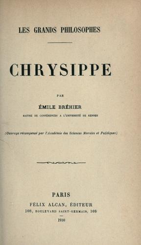 Chrysippe