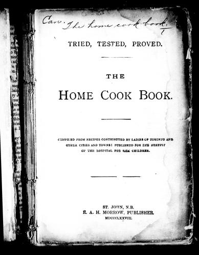 The Home cook book