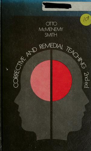 Corrective and remedial teaching