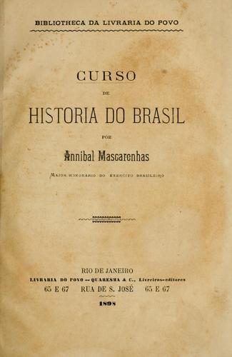 Curso de historia do Brasil