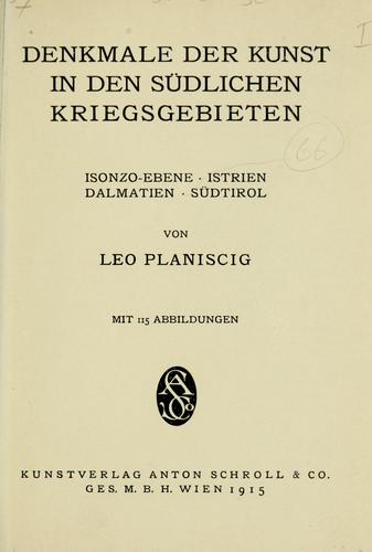 Denkmale der Kunst in den südlichen Kriegsgebieten