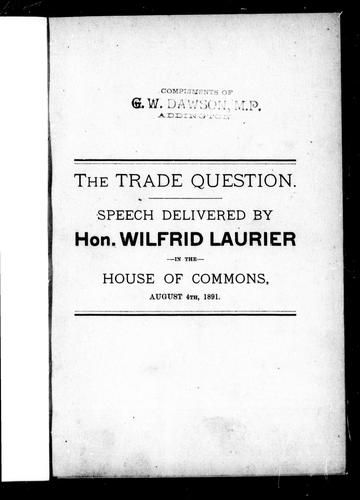 The trade question