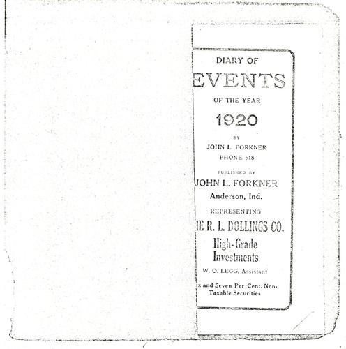 Diary of events of the year