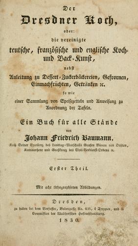 Der Dresdner Koch, oder
