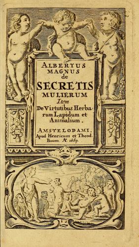De secretis mulierum.