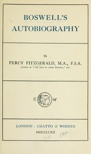 Boswell's autobiography