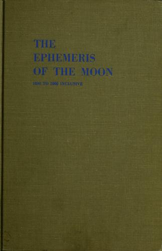 The ephemeris of the moon