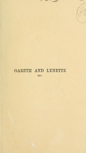 Gareth and Lynette, etc.