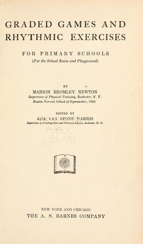 Graded games and rhythmic exercises for primary schools