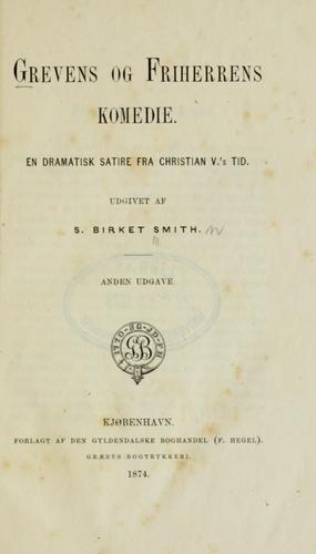 Grevens og friherrens komedie.