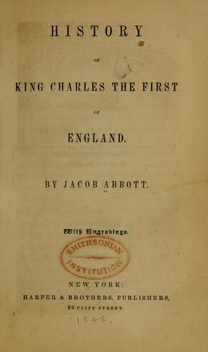 History of King Charles the First of England.