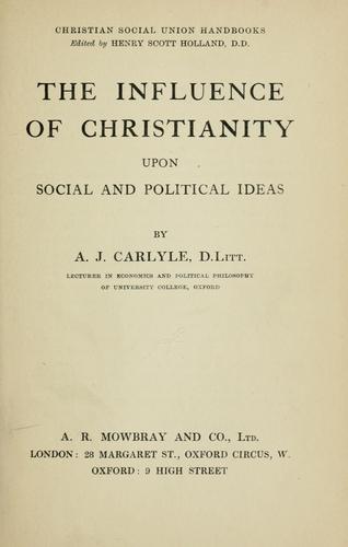 The influence of Christianity