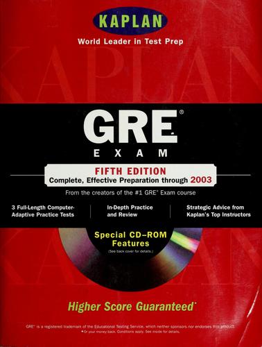Kaplan GRE exam