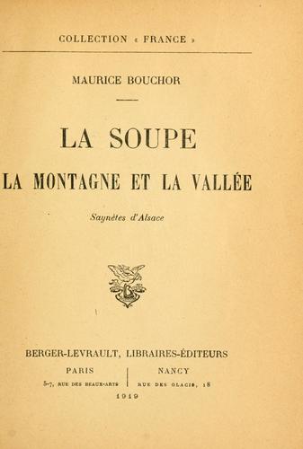 La soupe.