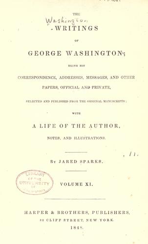 The writings of George Washington
