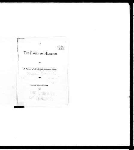 The family of Hamilton