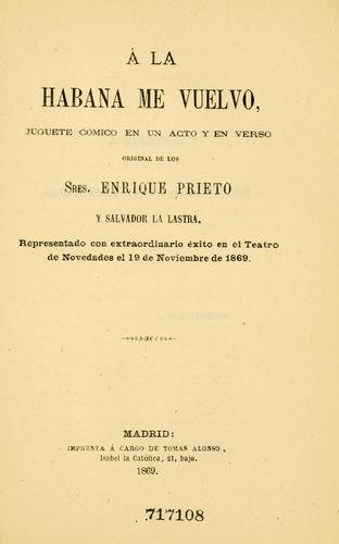 A la Habana me vuelvo