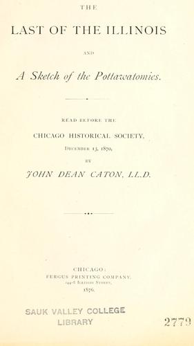 The last of the Illinois