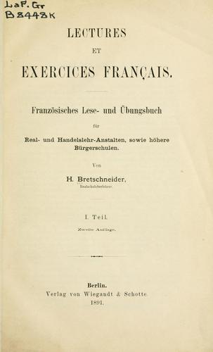 Lectures et exercises français