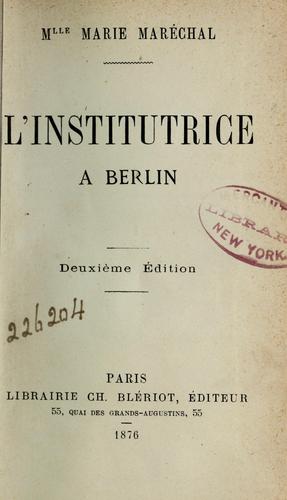 L'Institutrice a Berlin