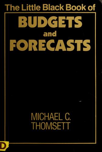 Little black book of budgeand forecasts.