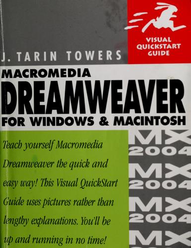 Macromedia Dreamweaver MX for Windows and Macintosh 2004