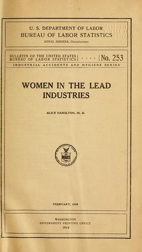 Women in the lead industries