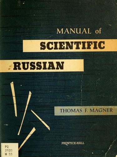Manual of scientific Russian.