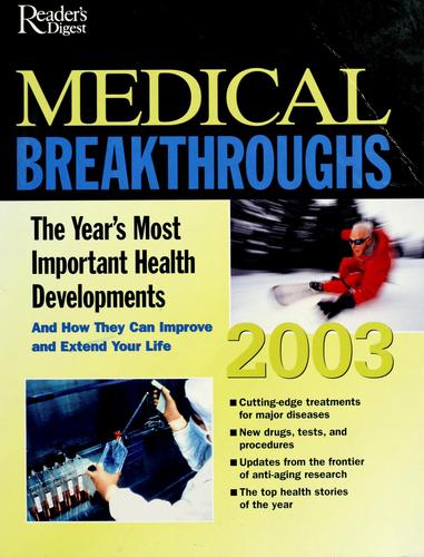 Medical breakthroughs 2003