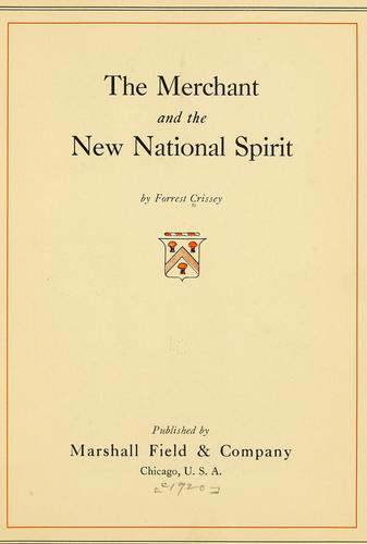 The merchant and the new national spirit