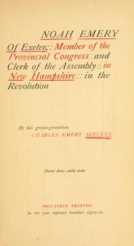 Noah Emery of Exeter