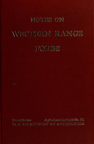 Notes on western range forbs