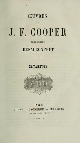 Oeuvres de J.F. Cooper
