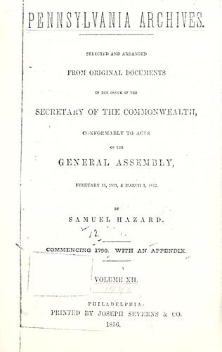 Pennsylvania Archives