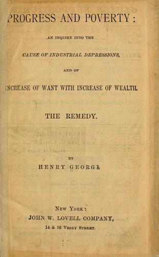 Progress and proverty