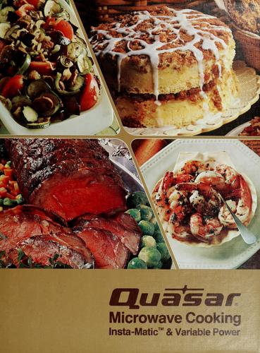 Quasar microwave oven cookbook.