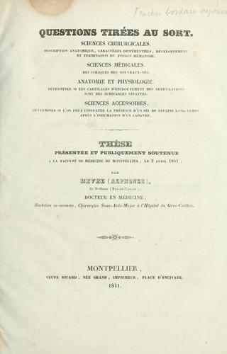 Questions tirées au sort