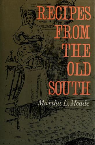 Recipes from the Old South