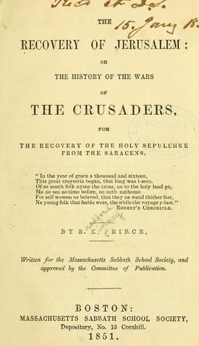 The recovery of Jerusalem