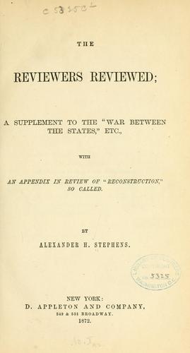 The reviewers reviewed