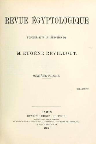 Revue Égyptologique